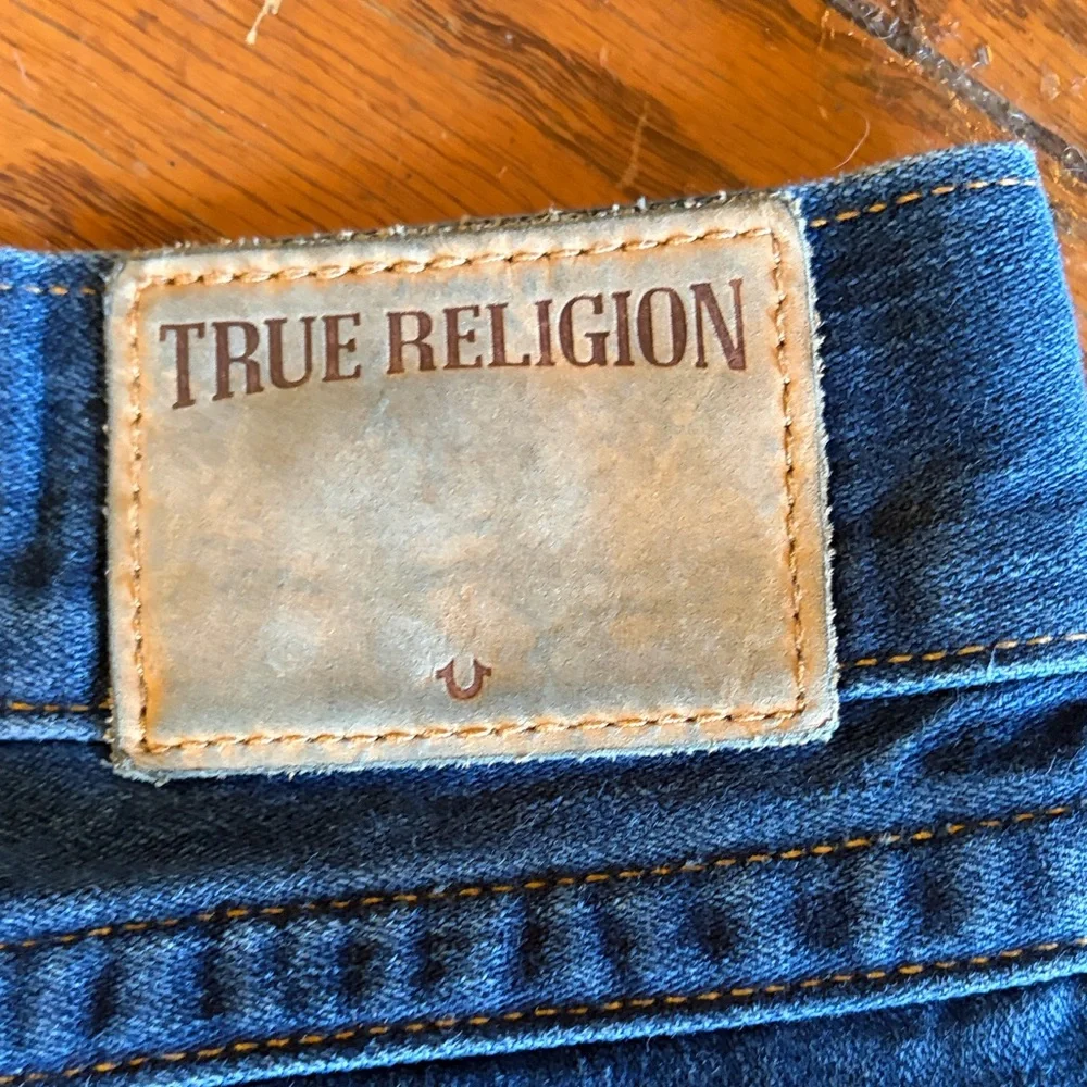True Religion Men’s Indigo Straight Leg Jeans